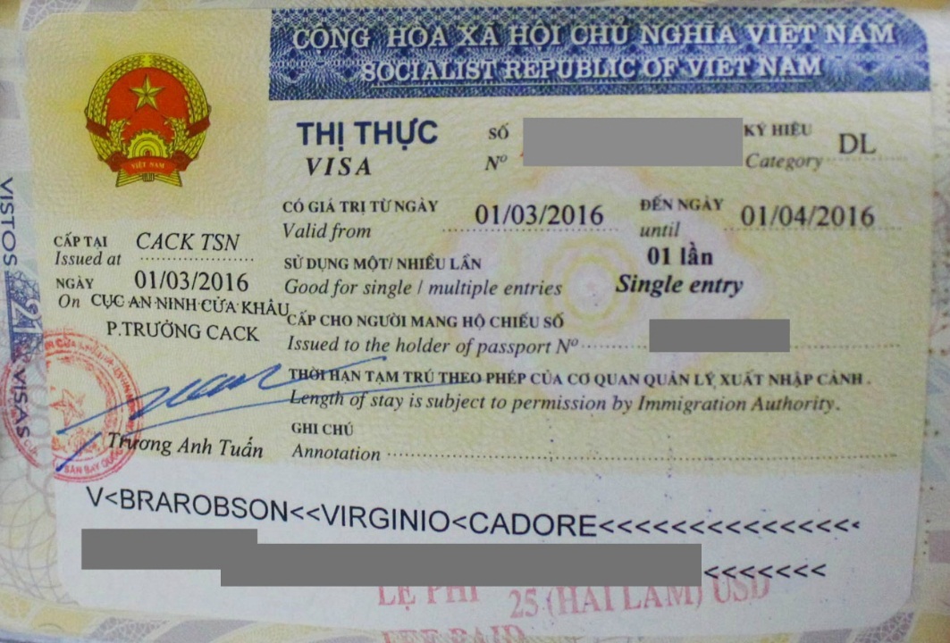 Sample-of-Vietnam-visa-on-arrival